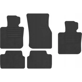 autokoberec Kobercové rohožky Edecor velurové 5 ks