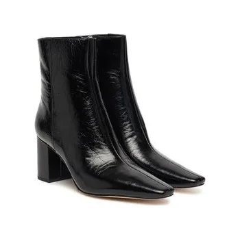 Dámské kozačky Polokozačky MICHAEL Michael Kors Elise 40T5ELME7L Černá 38