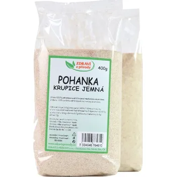 Dětská kaše IPJ NATUR s.r.o. Krupice pohanková jemná 400g ZP 5795