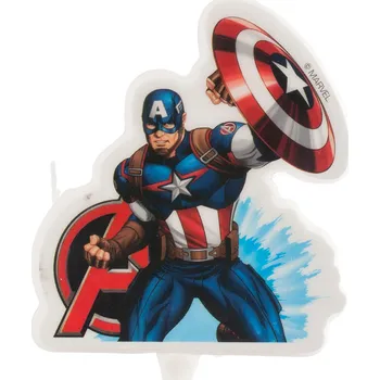 Svíčka Dortová svíčka Kapitán Amerika