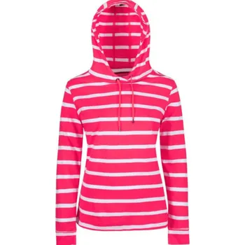 Dámské tričko Regatta Modesta Dámské triko s kapucí RWT155 Růžovobílá XXL