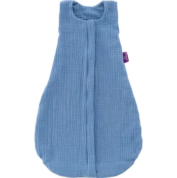 Spací pytel pro miminko TRÄUMELAND Letní spací pytel Liebmich Musselin Hellblau Velikost (od výrobce): 110