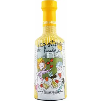 Přisada na vaření a pečení CASAS DE HUALDO OLIVOVÝ OLEJ CASITAS DE HUALDO žlutý (0,25L) prémiový extra panenský olivový olej pro děti
