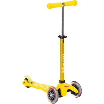 Koloběžka Tříkolová koloběžka Micro Deluxe žlutá