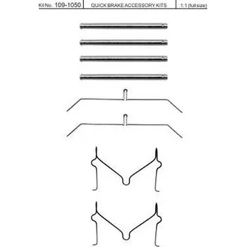 Brzdová destička Sada příslušenství brzdových destiček QUICK BRAKE