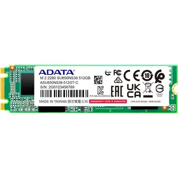 Pevný disk ADATA SSD 512GB SU650NS38 PCIe Gen3x4 M.2 2280 (R:xx/W:xx MB/s)