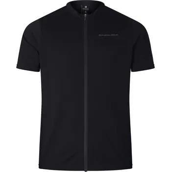 cyklistický dres Endura dres s krátkým rukávem Loop Zipped Černá - vel. XS r.25