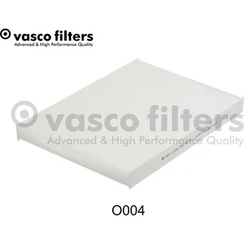 Ventilátor topení a klimatizace Filtr, vzduch v interiéru VASCO O004