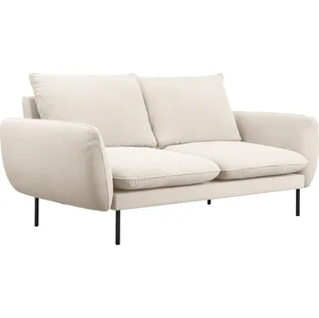 Pohovka Cosmopolitan Design Béžová bouclé dvoumístná pohovka Vienna 160 cm