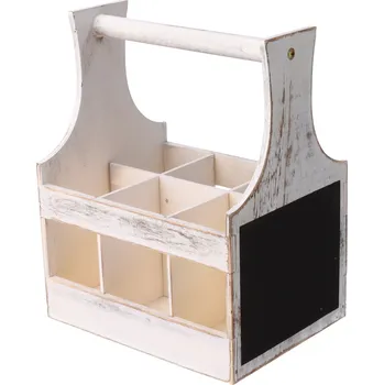 Dřevěná hračka Kesper Dřevěný nosič na dochucovadla 16 x 20 x 26 cm