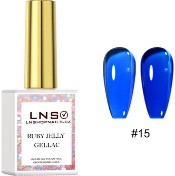 Přípravek na nehty 15. GELLAC LNS – RUBY JELLY | 15ML