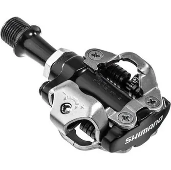 Pedál na kolo SHIMANO SPD PD-M540 pedály černé s kufry SM-SH51 Barva: černá, Velikost: SPD