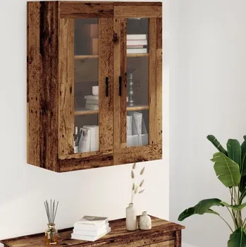 Koupelnový nábytek vidaXL Nástěnná skříňka 69,5 x 34 x 90 cm [828498] Barva: Staré dřevo