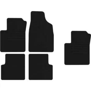 autokoberec Velurové autokoberce Edecor Ford KA II 08-16 STD, 5 dílů