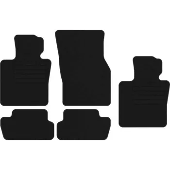 autokoberec Kobercové rohožky Edecor velurové 5 ks