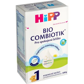 Kojenecká výživa HiPP mléko 500g 1 Bio Combiotik 0m