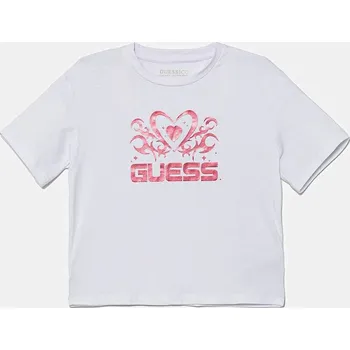 Dětské tričko Guess J5YI02.K6YW4.9BYA bílá 00X, vel. 158-166