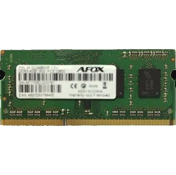 Operační paměť Paměť RAM DDR3 AFOX AFSD34AN1L 4 GB