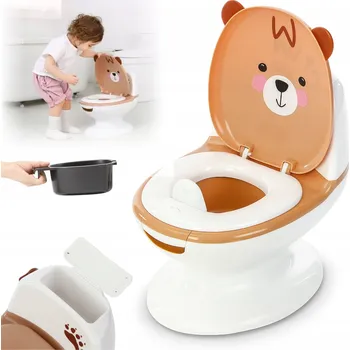 Kojenecká hygiena Interaktivní nočník hnědý Primabobo