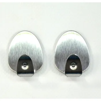 Věšák Háček samolepící nerez ovál 2ks ARTEX