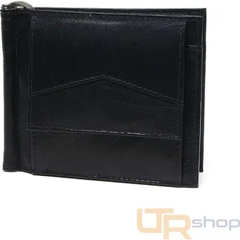 Módní doplněk W-2018 dolarovka pánská kožená LAGEN - Hnědá