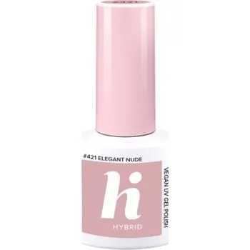 Přípravek na nehty Hi Hybrid UV Gel lak Elegant Nude #421 5 ml