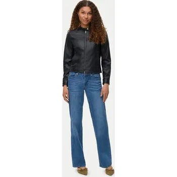 Vero Moda Bunda z imitace kůže Amanda 10331229 Černá Regular Fit L