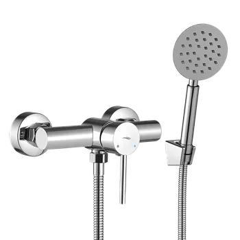 Vodovodní baterie Kuchinox NOIA Nástěnná sprchová baterie se sprchovou sadou chromovaná