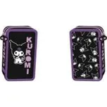 Piórnik podwójny z wyposażeniem Kuromi black