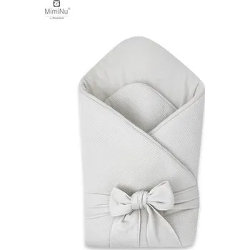 Dětský pokoj KIECZMERSKI Rożek standard wiązany MIMINU SOFT 0-3m szary