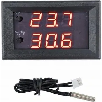 Termostat Termostat 12V W2 s regulátorem teploty