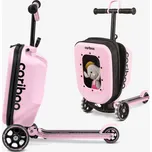 CARIBOO Tříkolová koloběžka s kufříkem Cariboo iTravel RŮŽOVÁ