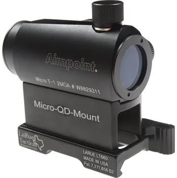 Kolimátor Kolimátor Aimpoint Micro T-1, vysoká montáž QD, ACM