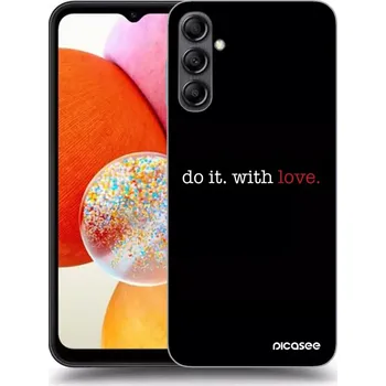 Pouzdro na mobilní telefon Picasee silikonový průhledný obal pro Samsung Galaxy A13 5G - Do it. With love.