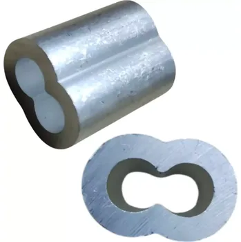 Lano Lisovací hliníková svorka 1/8" (pro lano průměru 3 mm)