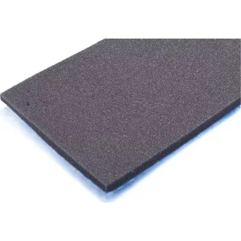 Dětská zábrana Šedá pěnová ochrana zdí, stěn (pás) - délka 100 cm, výška 15 cm, tloušťka 1 cm - 2 ks