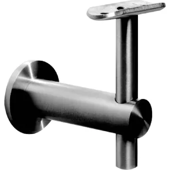 Nerezový krček madla na zeď pro balustrádu, zábradlí JAP