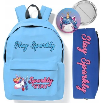 Školní batoh Školní batoh jednokomorový Funandstyle modrý 18 l