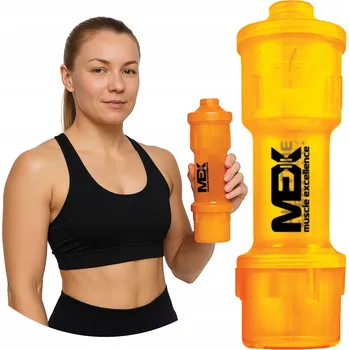 Láhev SHAKER LAHEV NA PITÍ Multiple Shake 500 ml Orange Protein