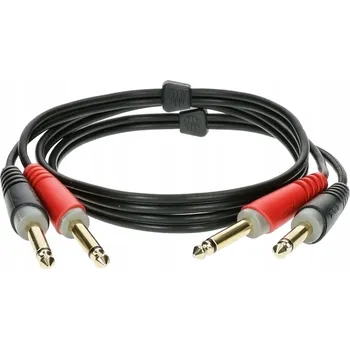Audio kabel Kabel jack 6,3 mm - jack 6,3 mm Klotz AT-JJ0200 2 m
