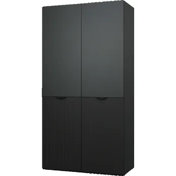 Šatní skříň ArtPS Šatní skříň FLEXON | černá