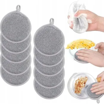 Utěrka DRÁTĚNKA NA MYTÍ NÁDOBÍ KUCHYŇSKÁ UTĚRKA 10 KS