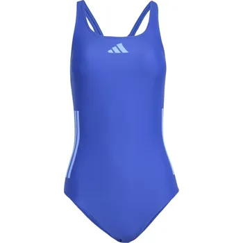 Dámské plavky adidas Classic 3-Stripes Swimsuit Womens Lucid Blue 14 (L)
