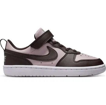 Chlapecké tenisky Nike Court Borough Low Recraft Shoes Childrens. Rose/Brown 1 (33)