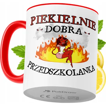 Hrnek Polidraw Hrnek Polidraw Pro Učitelku Mateřské Školy, keramika, 330 ml