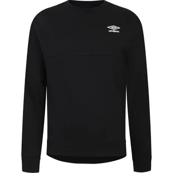 Pánský svetr Umbro Pro Fleece Crew Sweatshirt Black L