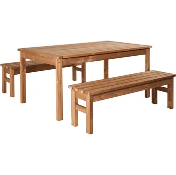 Zahradní nábytek Prowood L6 - Set + dodání nátěru v odstínu GR. GREY + PCD 91