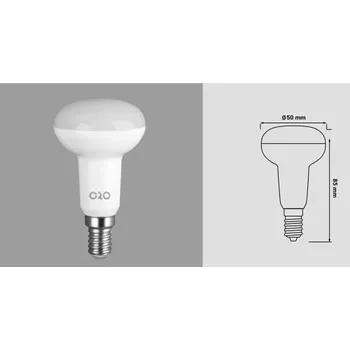 Žárovka LED žár.ORO-E14-R50- 5 W-CW 6K 31-34-219-11297