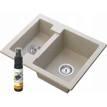 Granitový dřez Dřez jednopůlkomorový Granitan granit béžový