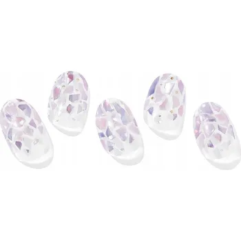 Lak na nehty Hybridní samolepky na nehty Petal Rain